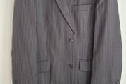 Black Suit with Pinstripe