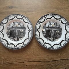 Two Halloween plates - Royal Stafford