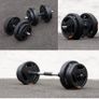 Dumbbells Weight Set - Adjustable 2-in-1 Dumbbell and Barbell Set for Exercise, Muscle and Strength Training - Weight: up to 15kg (FREE POSTAGE) Image 2