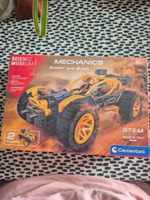 Mechanics buggy and quad building toy set