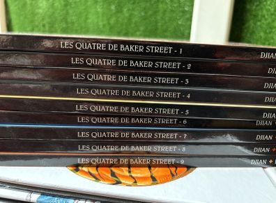 9 French comics les 4 de BakerStreet
