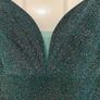 Green Sparkle Ball Gown Image 3