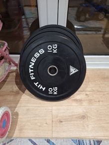Barbell and plates for sale