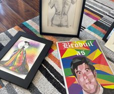 Collection of LGBT Artworks: Framed Prints & Sketch