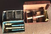 two boxed vintage razor's
