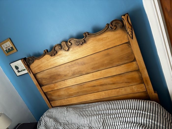 Vintage Handmade Amish Bed-frame - OPEN TO OFFERS