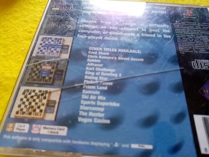 Check mate PlayStation1 Ps1 PlayStation 2 ps2 games Original
