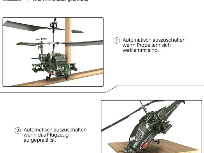 Smart RC Helicopter with Gyro