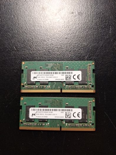 2x4 GB DDR 4, 2400 T Laptop Ram