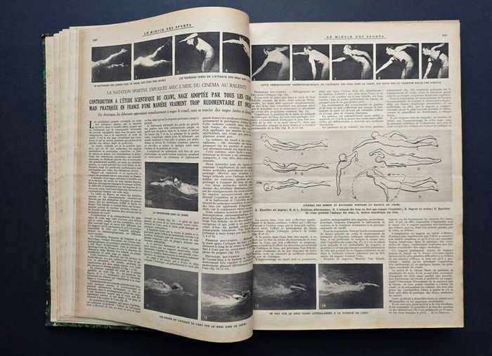 Le Miroir des Sports 1924  1925  Complete Bound Volume 686 Pages Paris Olympics