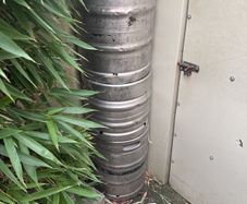 Empty Guinness & Larger Kegs