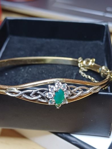 vintage bracelets for women 9ct rolled  gold
