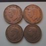 Great Britain. George VI. 2 Half Crowns & 2 Florins (1947+-1948) Image 2
