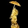 Heavy brass Ganesha statue Image 2