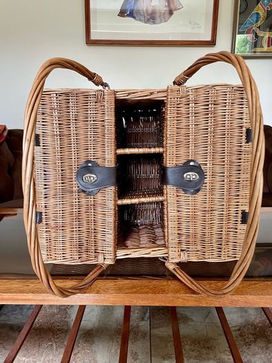 Forest Walk Wicker Picnic Basket