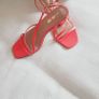 Coral Dressy Sandal/Kitten heel - Size 3 Image 8