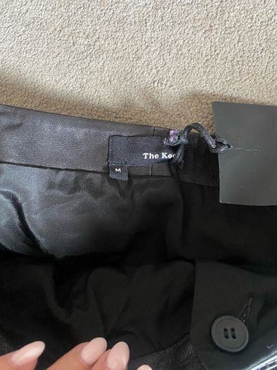 The Kooples leather skirt