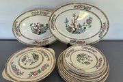 Antique Dinner Set Tunstall H&amp;K
