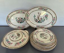 Antique Dinner Set Tunstall H&K