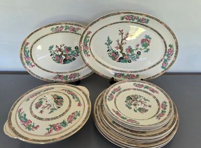 Antique Dinner Set Tunstall H&K