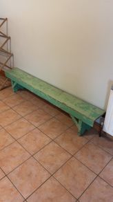 antique pine bench