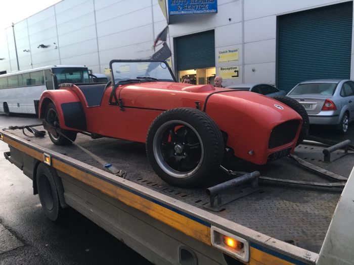 Vintage car recovery