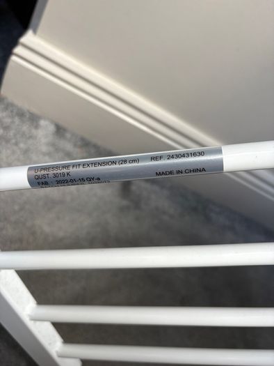 Safety First gate extension 28cm