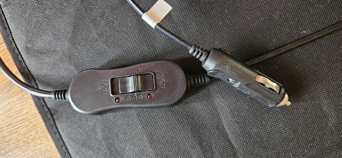 Heated car seat cover