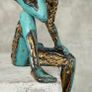 Man Deep In Thought (35cm) - Patinated Bronze Image 7