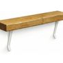Solid Wood Floating Shelf for Hallway Living Room Handmade in UK Radiator Cover Top Shelf with Brackets Rustic Pine, 50cm Image 3