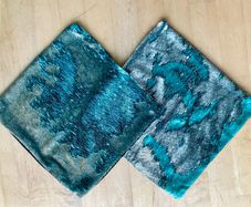 Pair of decorative cushion case