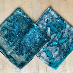 Pair of decorative cushion case