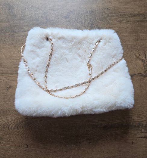 Plush handbag