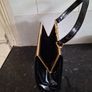 Genuine vintage Clarks patent leather handbag Image 4