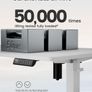 Electric Standing Desk Height Adjustable 120 x 60cm Image 5