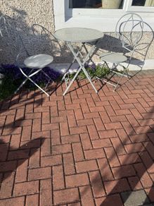 Bistro patio set
