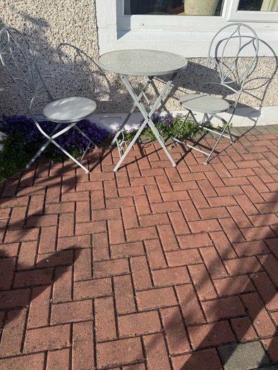 Bistro patio set