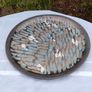 16.5 inch Soda fired stoneware platter Image 2