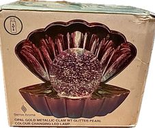 Sense Aroma Metallic Clam Colour Changing Lamp