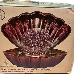 Sense Aroma Metallic Clam Colour Changing Lamp