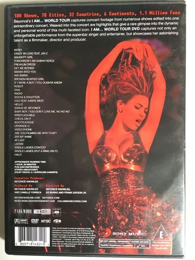 Beyonce [2010] I Am... World Tour [Music DVD]