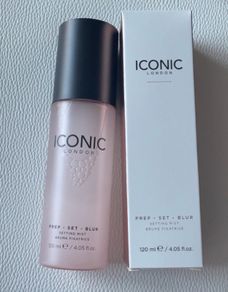 Iconic London Prep Set Blur Setting Mist 120ml
