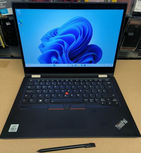 2in1 Lenovo ThinkPad X13 Yoga Gen1, Intel i5-10210U 8GB RAM 256GB SSD Windows 11 Pro 13" Convertible/ Touch Screen