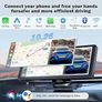 10.26" Wireless Car Stereo for Apple Carplay & Android Auto, Portable IPS Touch Screen with 1080P Rear Camera, Bluetooth/Voice Control/Mirror Link/GPS Navigation/FM/AUX/WiFi Image 3