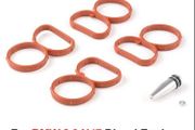 Car Swirl Flap Blank Bung Flaps Removal Plug With 4 Gaskets For BMW N47 2.0D Engine Repair Replacement Accessories Kit