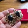 Vintage Large Earrings Image 5