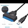 USB SATA 3 Cable Sata To USB 3.0 Adapter UP To 6 Gbps Support 2.5Inch External SSD HDD Hard Drive 22 Pin Sata III A25 2.0 Image 2