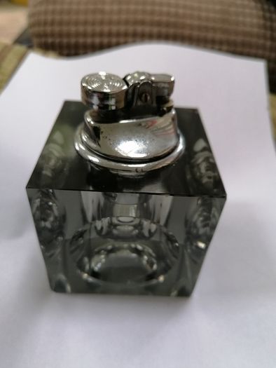 Murano glass lighter holder