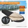 Mummy Sleeping Bag for Adults Kids Children Junior 3 Season Winter Double Layer 300GSM Lightweight Single Compact Thermal Warm Image 4