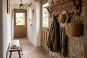 Very nice old hand carved coatrack with shelf.